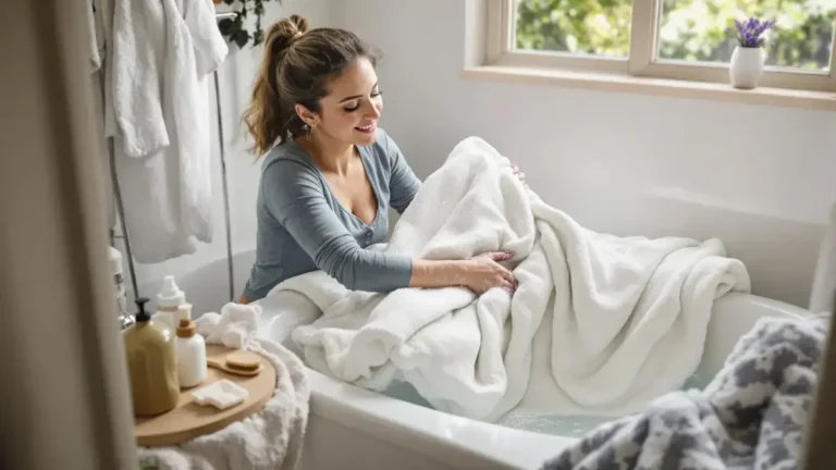 Il tuo piumone non entra nella lavatrice? Questo trucco geniale per lavarlo facilmente senza spendere una fortuna in lavanderia