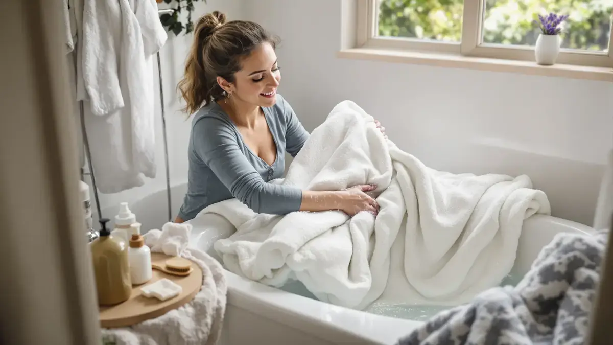 Il tuo piumone non entra nella lavatrice? Questo trucco geniale per lavarlo facilmente senza spendere una fortuna in lavanderia